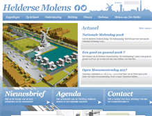 Tablet Screenshot of heldersemolens.nl